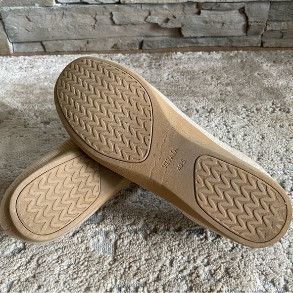 Vivaia Claire Walker Shoes Water-Repellent Round-Toe Walking Flats Almond:40.5 - Picture 4 of 10